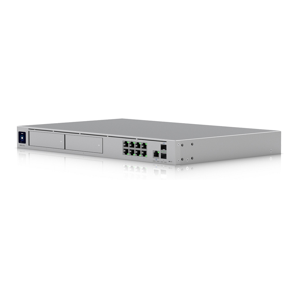 Ubiquiti UniFi Dream Machine Pro Max UDM-Pro-Max – 10G Cloud Gateway, 2.5GbE WAN, IDS/IPS 5Gbps, Firewall, VPN, UniFi Controller, NVR, 1U Rackmount 2