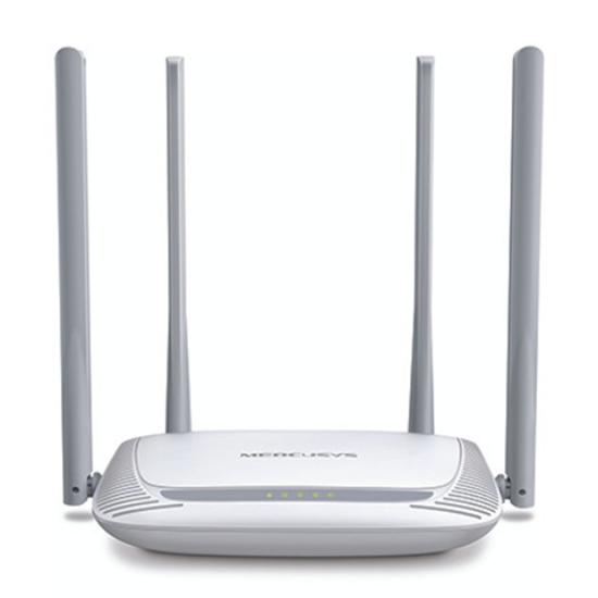 Mercusys AC12 – Router Wireless AC1200 Dual-Band, 300+867Mbps, 4x5dBi, 1xWAN + 3xLAN 10/100Mbps, i Zi 9