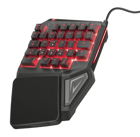 Kufje Gaming Trust GXT 414 Zamak / Premium Multiplatform / E zezë 8