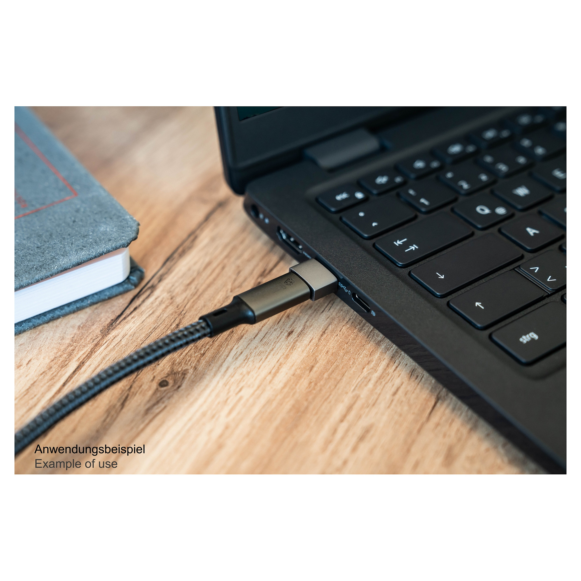 Adapter Good Connections USB-AD203-5, USB-A në USB-C, USB 2.0, 480Mbps, 60W, 5 copë - Hiri 4