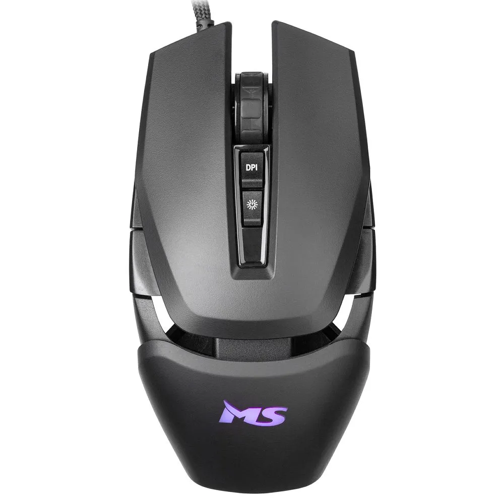 Maus Gaming MS NEMESIS C900 / Optical / 19000 DPI / USB / Kabllo / RGB / I zi 3