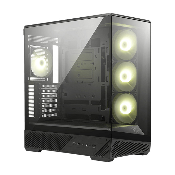 Kasë Midi MSI MAG PANO 130R PZ - Zezë thumbnail 3