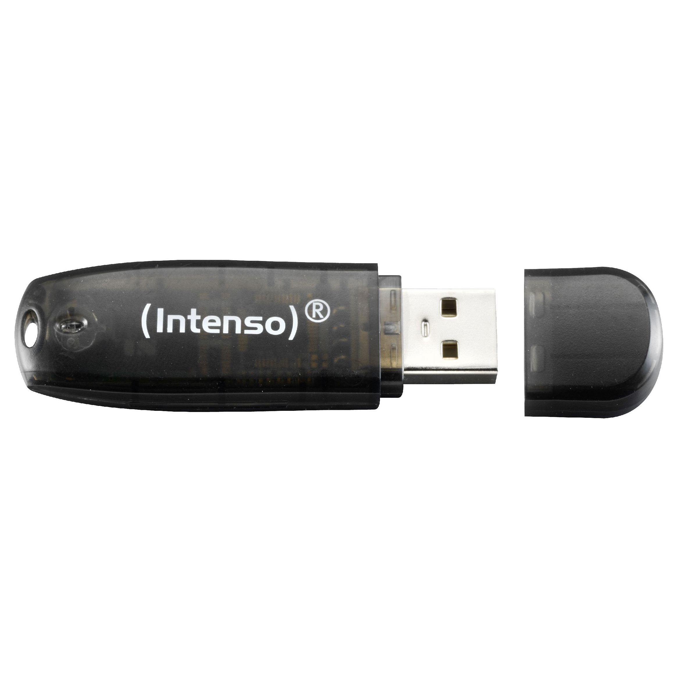 USB Flash Drive 2.0 Stick Intenso 32GB Rainbow Line Triple Pack thumbnail 3