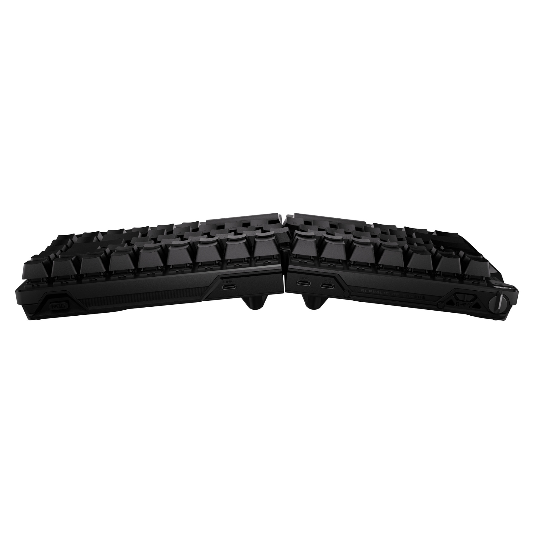 Tastierë Gaming ASUS ROG Falcata / USB + 2.4 GHz + Bluetooth 5 / Mekanike Magnetike ROG HFX V2 / 75% / QWERTZ / German / RGB - Zezë 9