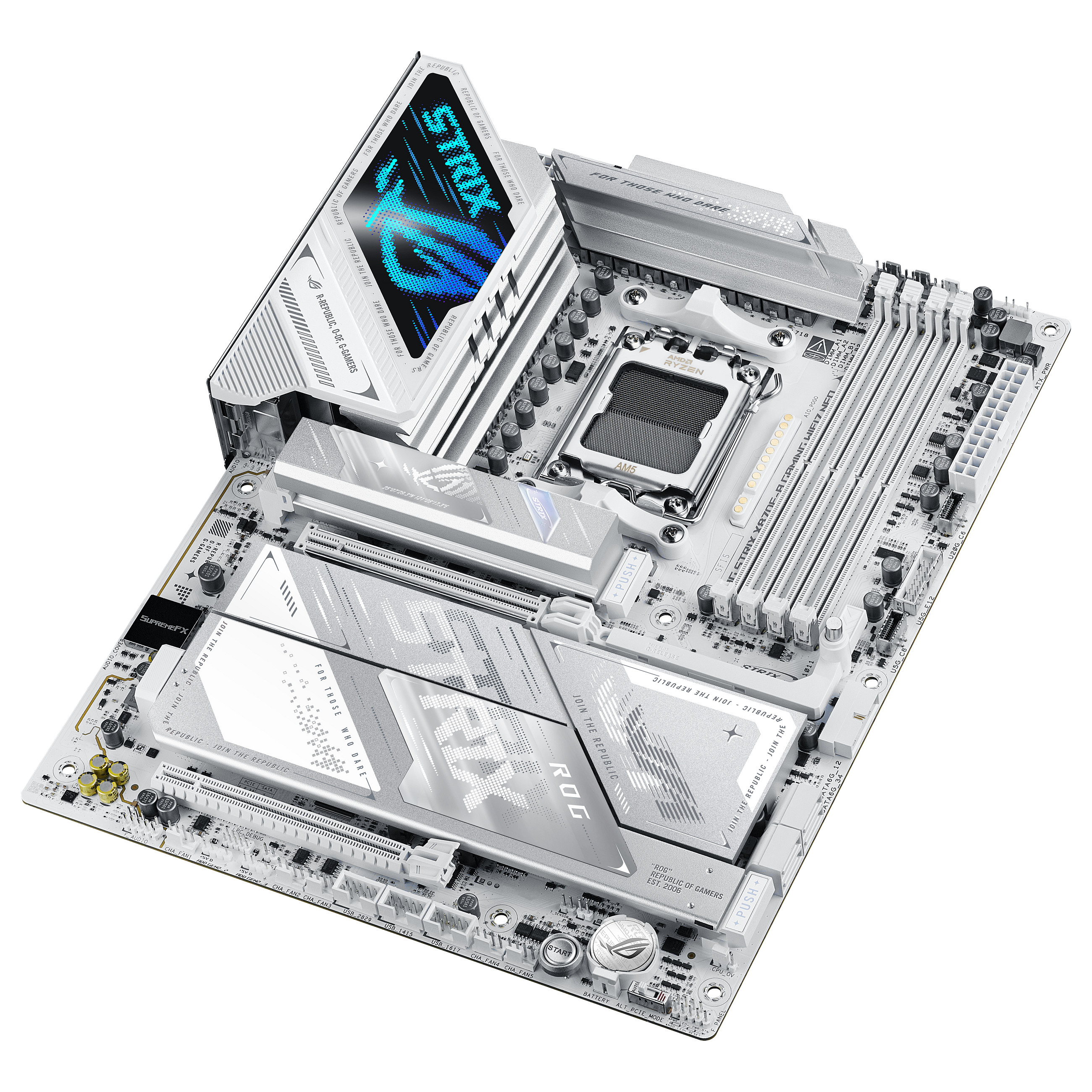 Pllakë Amë AMD AM5 ASUS ROG STRIX X870E‑A GAMING NEO / Wi‑Fi 7 / DDR5 / ATX / HDMI thumbnail 6