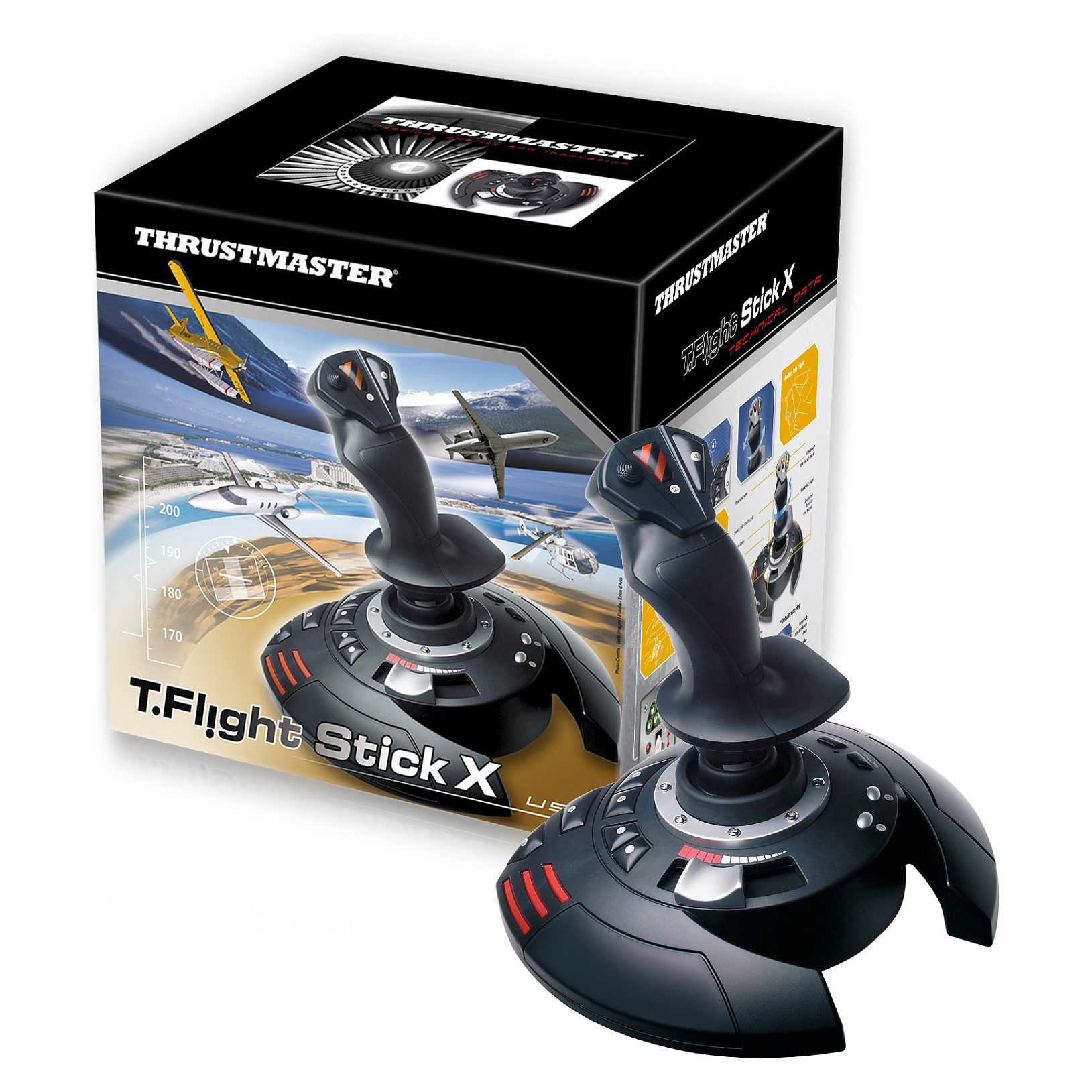 Kontroller Thrustmaster T.Flight Stick X thumbnail 4