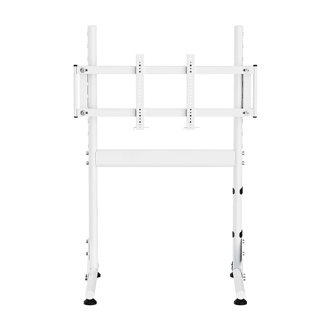 Mbajtëse për Monitor OPLITE Nitrokart V2 OP-NK2-MSW, për Monitor deri 57", Kapacitet 30 kg - Bardhë 2