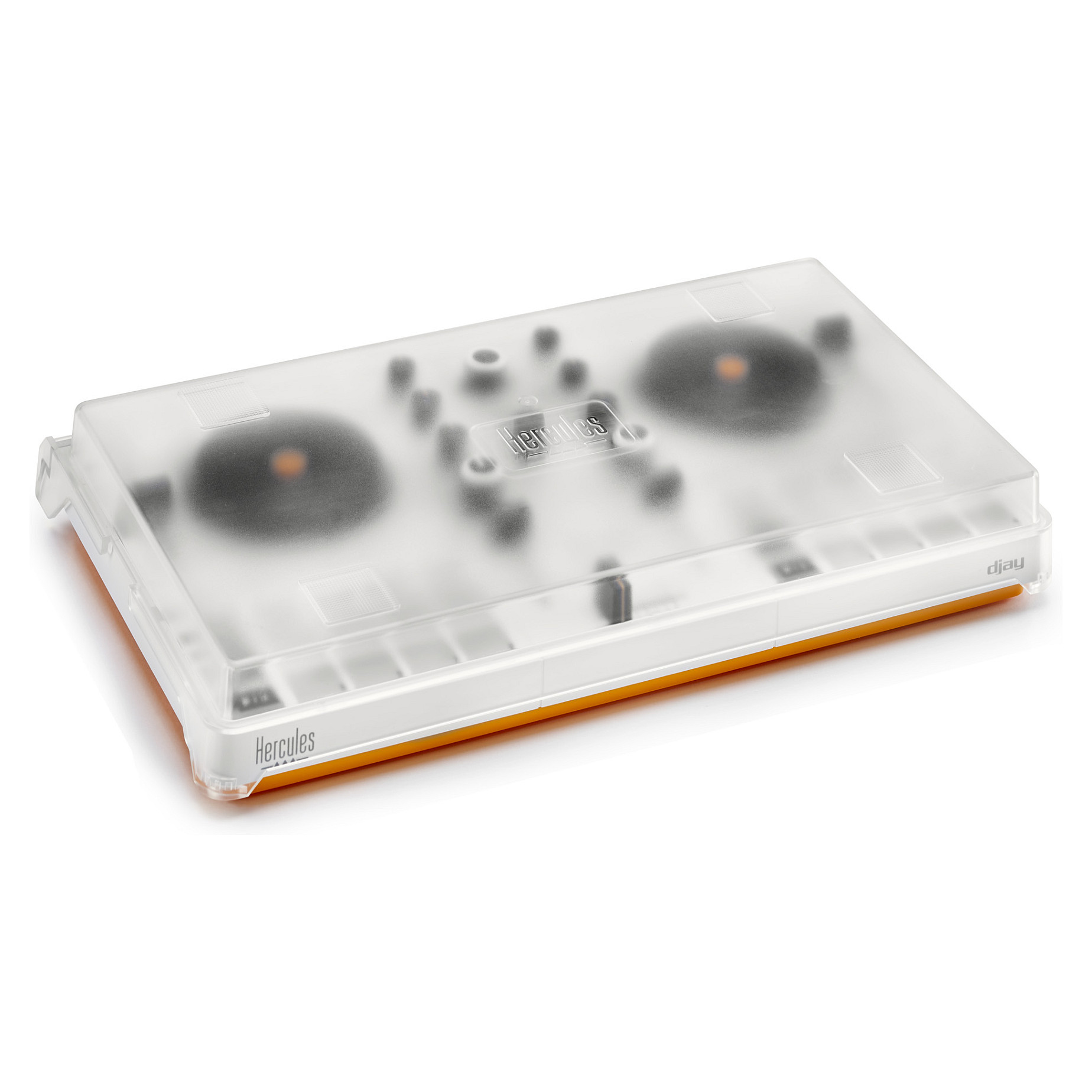 Kontroller DJ Hercules DJControl Mix Ultra, Bluetooth LE, bateri 1000 mAh, autonomi deri në 10 orë, 2 dekë virtuale, mbulesë mbrojtëse, kabllo USB-A në USB-C - Zezë 3