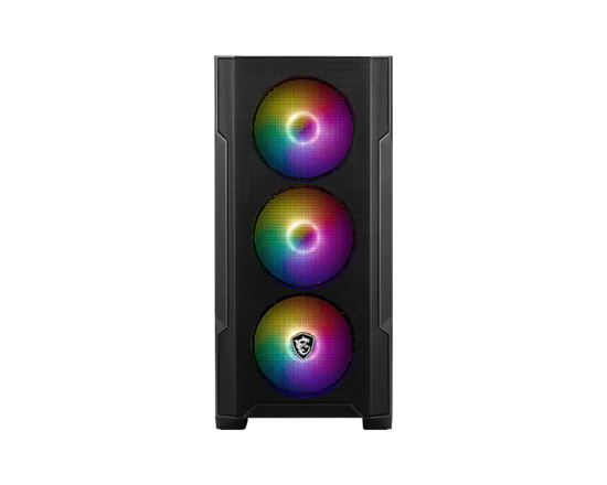 Kasë MSI MAG Forge M100A RGB, e zezë 3