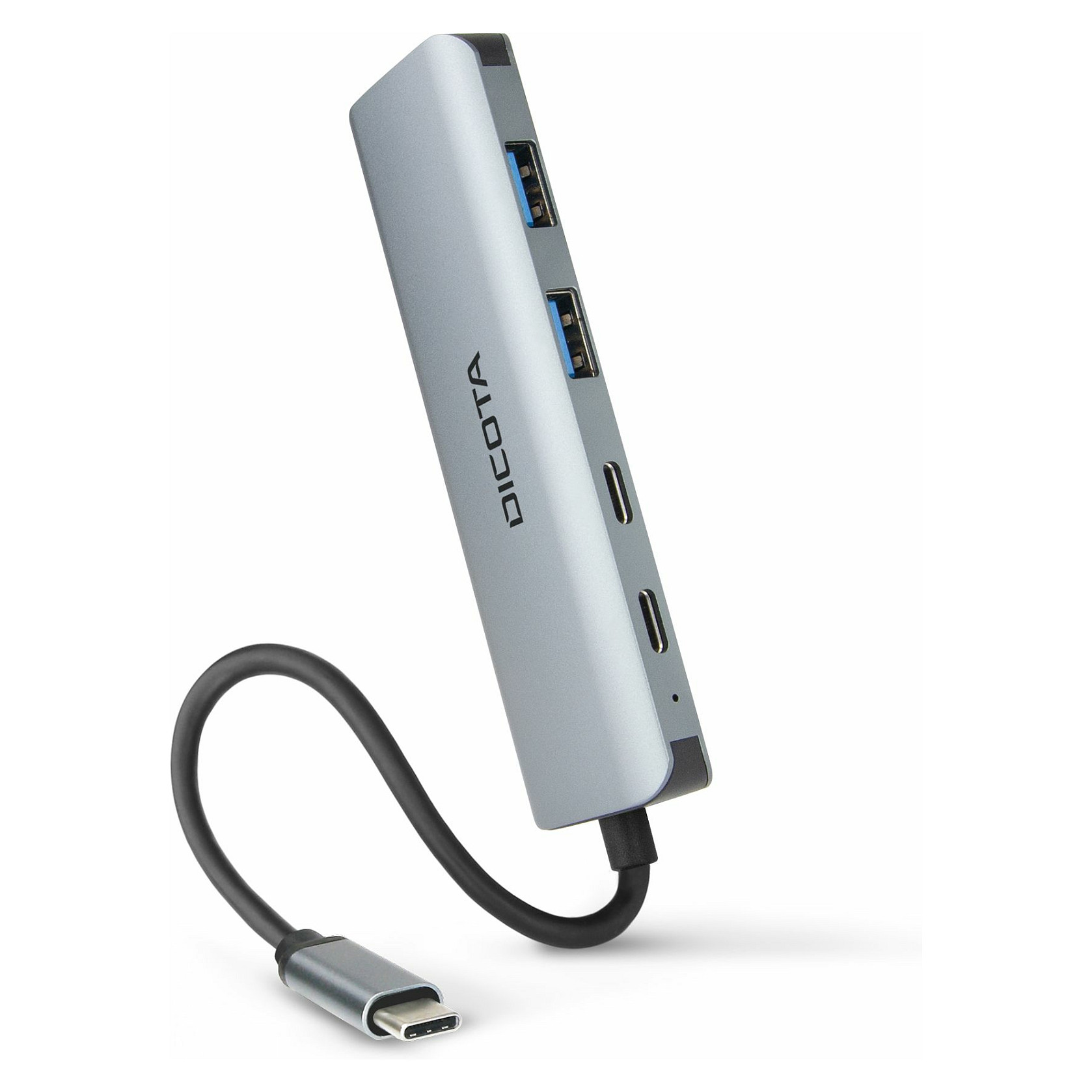 Hub USB-C DICOTA D32061, 2× USB-A, 2× USB-C, 10Gbps - Argjend 3