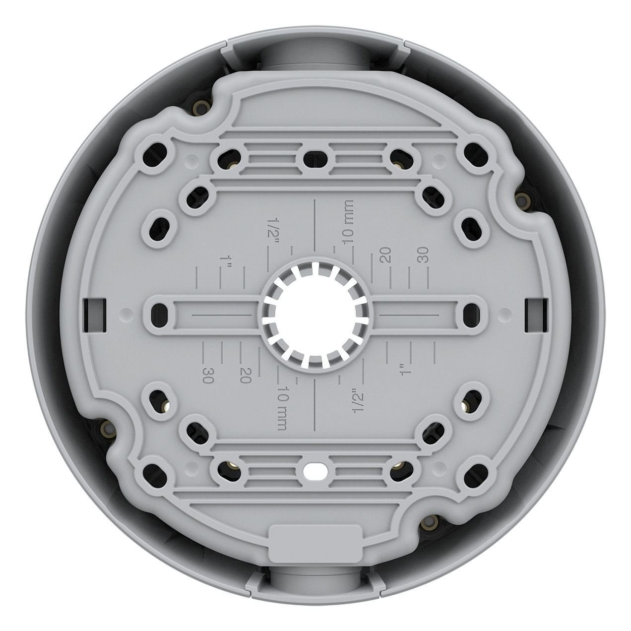 Kuti Lidhëse për Kamera Sigurie Axis TP3603, Conduit Back Box, 1/2" dhe 3/4", për Montim Indoor - Bardhë 3