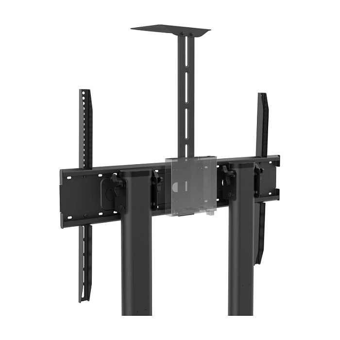 Mbajtëse për Monitor Vision VFM-F26, 55–100", 80kg, VESA 800x600mm, Rregullim Manual - Zezë 5