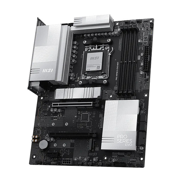 Pllakë Amë AMD AM5 MSI PRO X870E‑S EVO Wi‑Fi / DDR5 / ATX / HDMI thumbnail 2