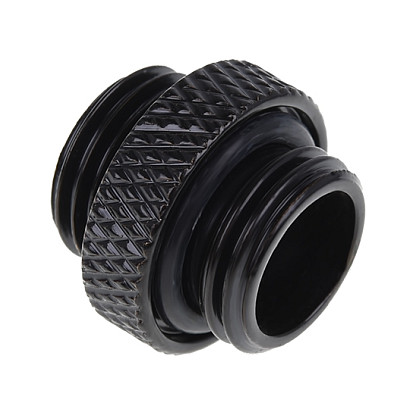 Aksesor për Ftohës Alphacool Eiszapfen Doppelnippel / G1/4 AG në G1/4 AG / Për Tuba PVC, Silikon dhe Neopren – Zezë