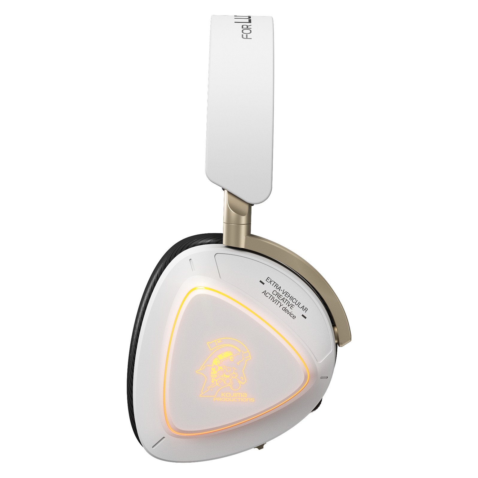 Kufje Gaming ASUS ROG Delta II-KJP / Wireless / KOJIMA PRODUCTIONS Edition / 50 mm / RGB – Bardhë 9
