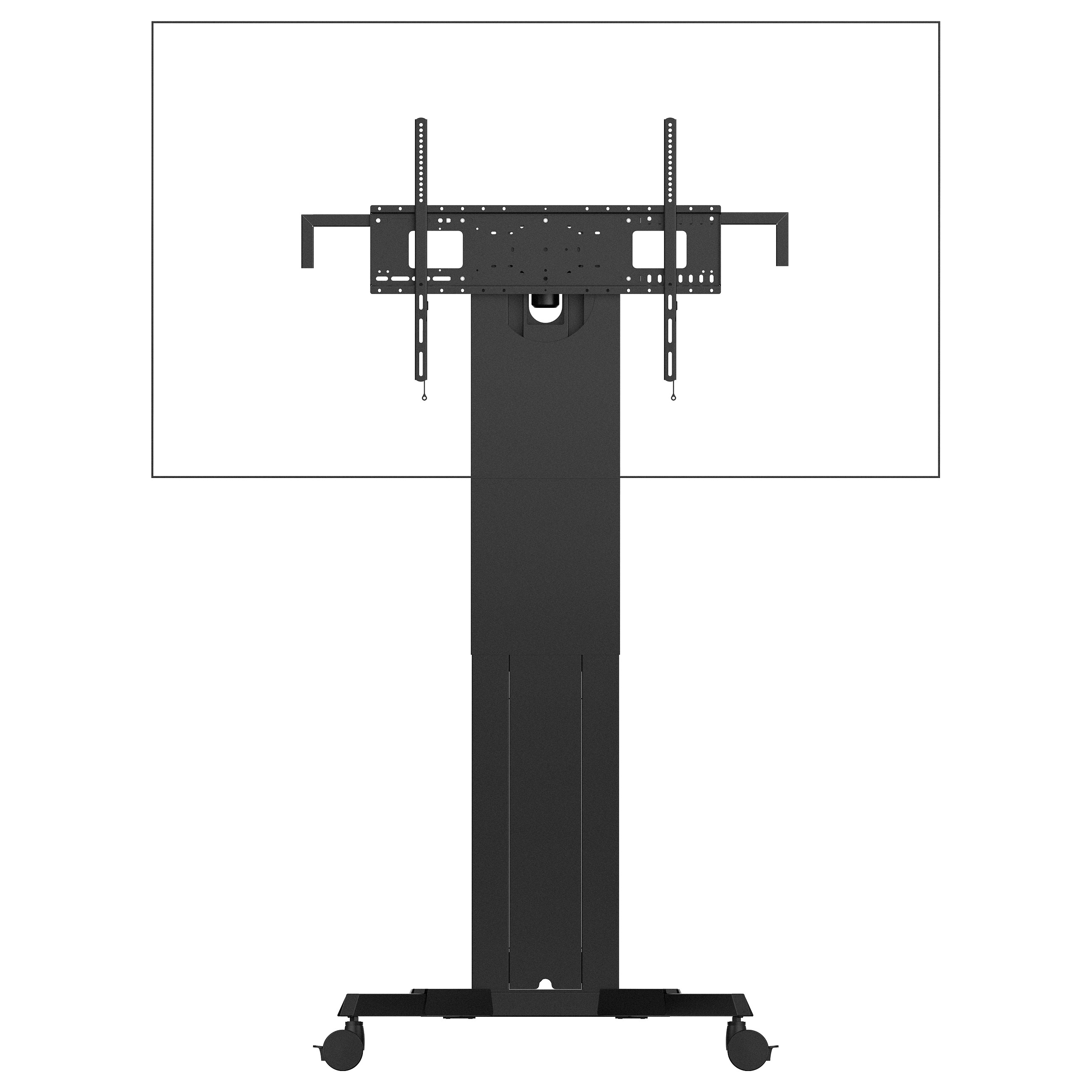 Mbajtëse për Monitor Vision VFM-F50T, Motorike, deri në 100", 110kg, VESA 800x600mm - Zezë 2