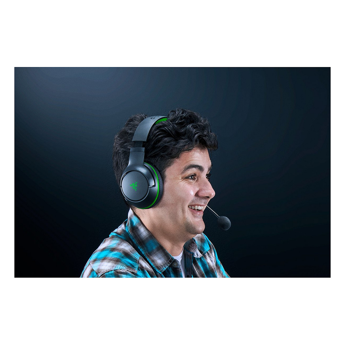 Kufje Gaming Razer Kaira for Xbox / Wireless / Over-Ear / 50 mm / Xbox Wireless / 15 orë / Mikrofon – Zezë/Gjelbër 7