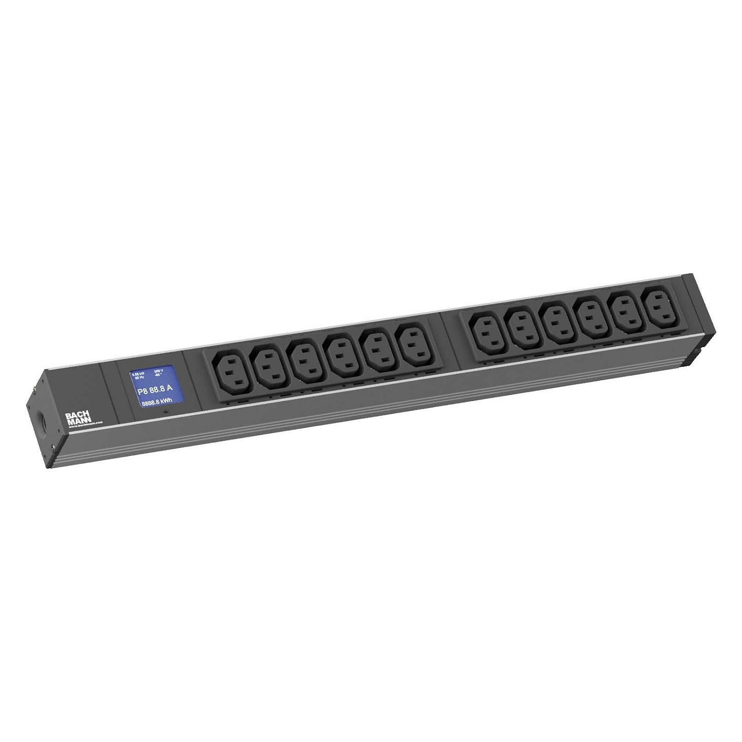 Kabllo Zgjatuese Bachmann 341.287 / 1x Type F / 250 V / 16 A / 4m - Bardhë 4