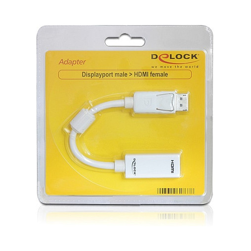 DELOCK Adapter Displayport Plug to HDMI Socket thumbnail 2