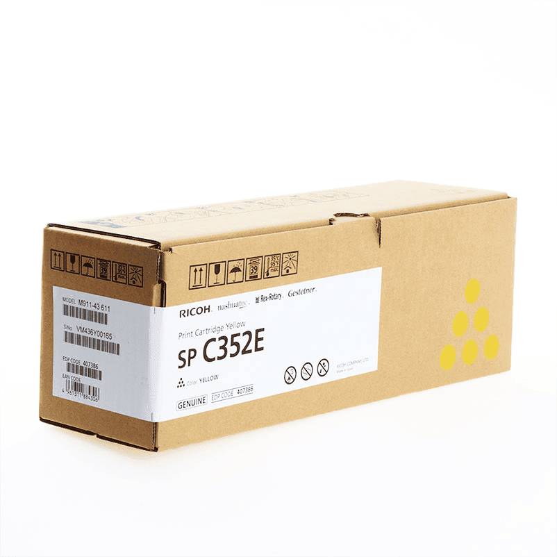 Toner Ricoh SPC352E / 408218 – Verdhë