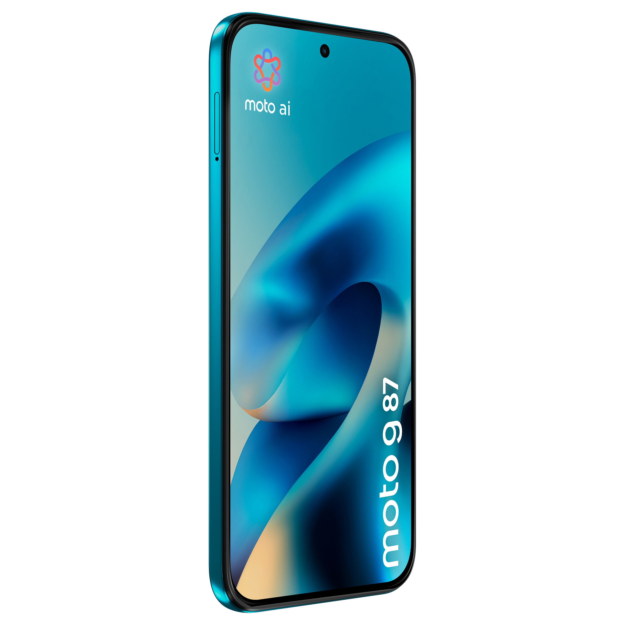 Telefon  Motorola moto g87 / 6.78" Extreme AMOLED / 120 Hz / MediaTek Dimensity 6400 / 12 GB RAM / 256 GB / 5G / 200 MP - Blu 4