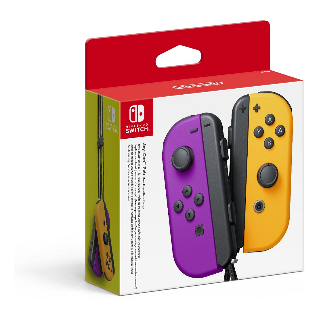 Konzolë Nintendo Switch / Joy-Con 2-Pack / Vjollcë-Portokalli 3