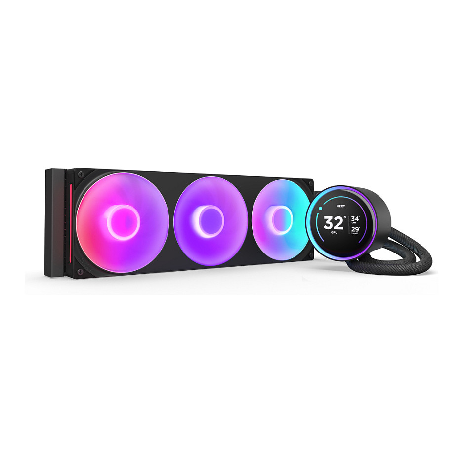 Ftohës për Procesor NZXT Kraken Elite 420 RGB / 420mm / AIO / RGB / LCD - Bardhë