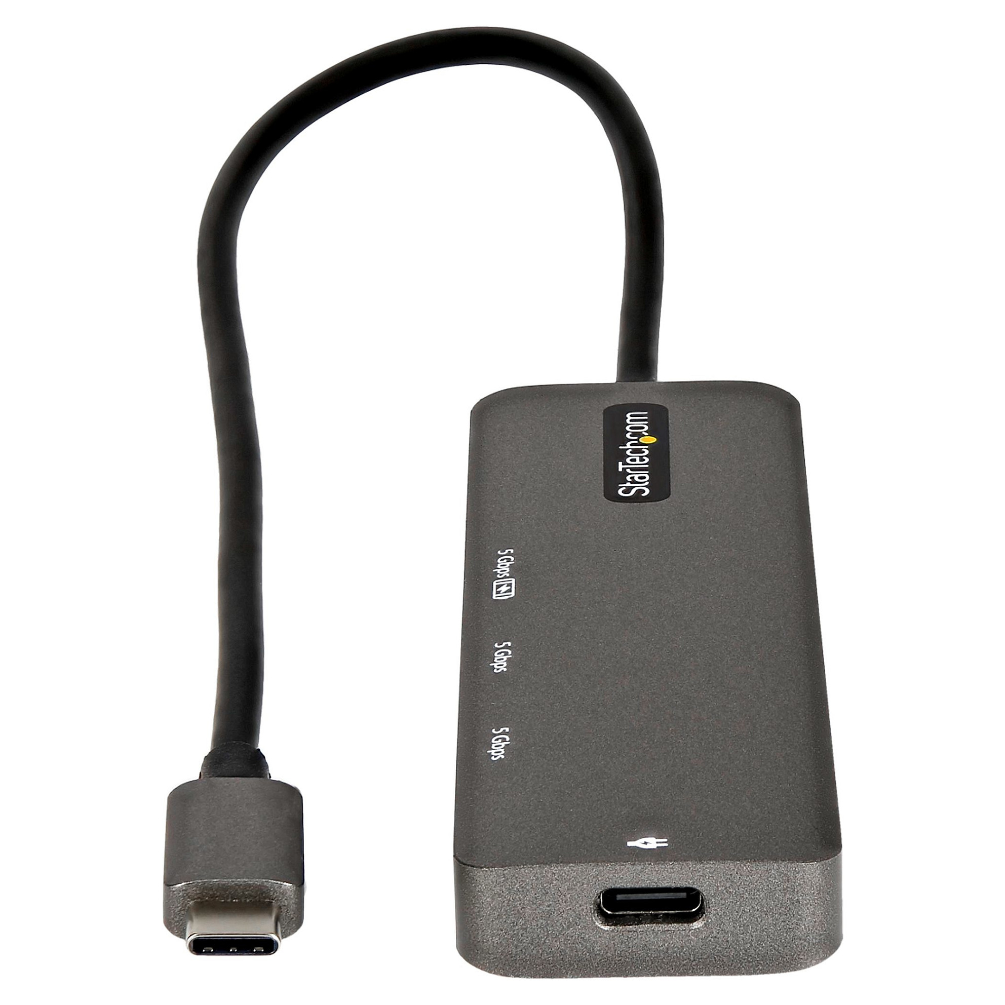 Docking Station StarTech Multiport Adapter / 3xUSB-A / 1xUSB-C / 1xHDMI - Zezë / Gri thumbnail 3