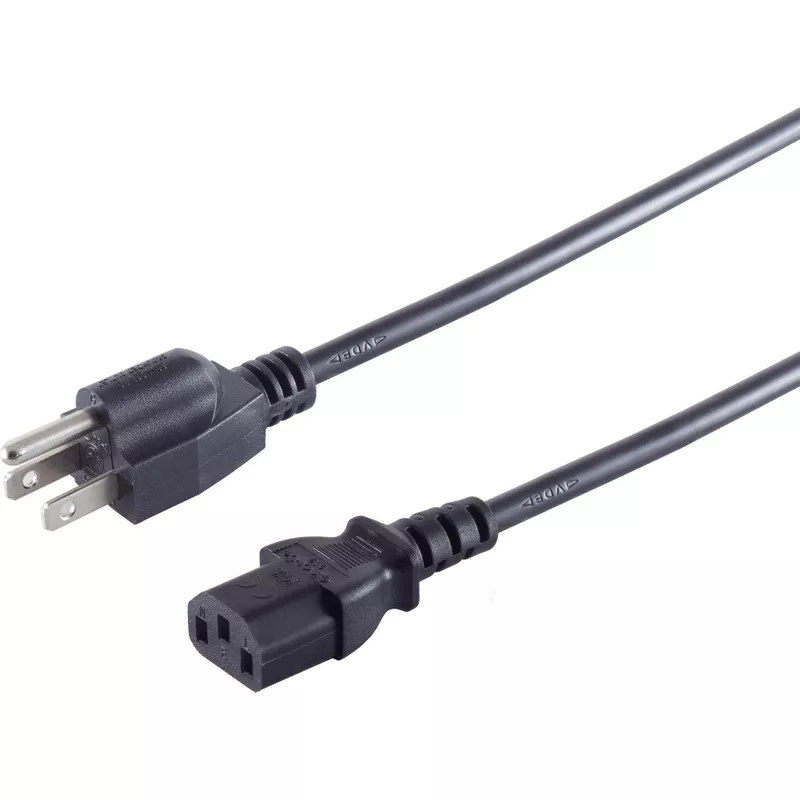 Kabllo për Furnizim me Energji InLine 16653B, CEE 7/7 në 3x IEC C13, Y-Splitter, 1.8 m – Zezë 9