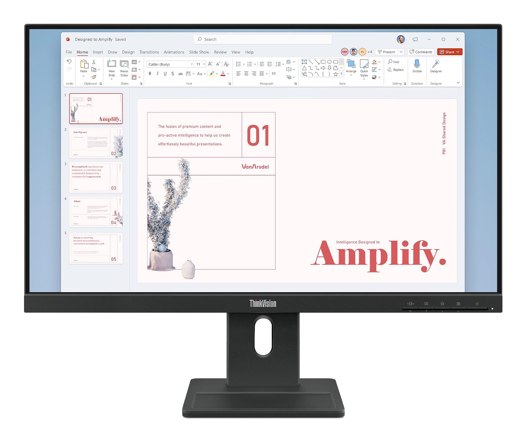 Monitor Lenovo L24-4C / 23.8"/ Full HD IPS AG / 144Hz / 1ms / HDMI+VGA - Cloud Grey 9