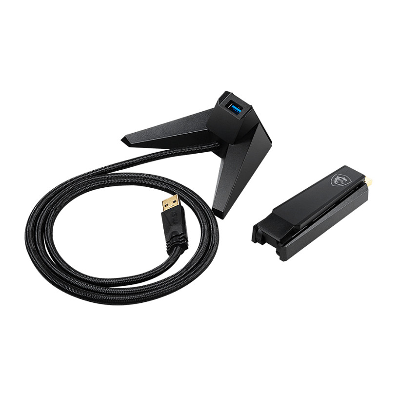MSI AX1800 GUAX18 – Adapter USB Wi-Fi 6 Dual-Band, 1800Mbps, USB 3.2 Gen 1 5