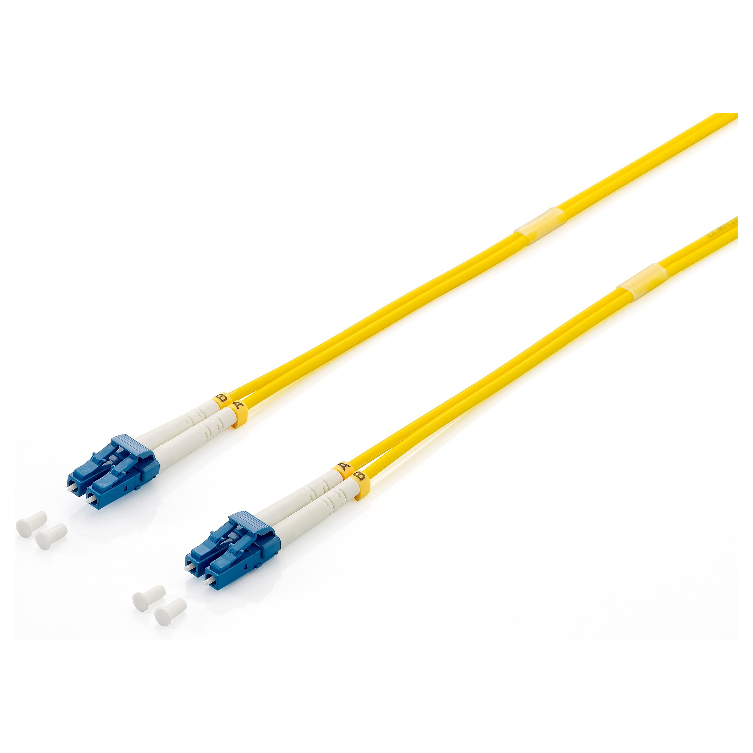 Kabllo për Rrjet Equip LWL Patch Cable LC–LC / 5.00m / Singlemode Duplex OS2 – Polybag