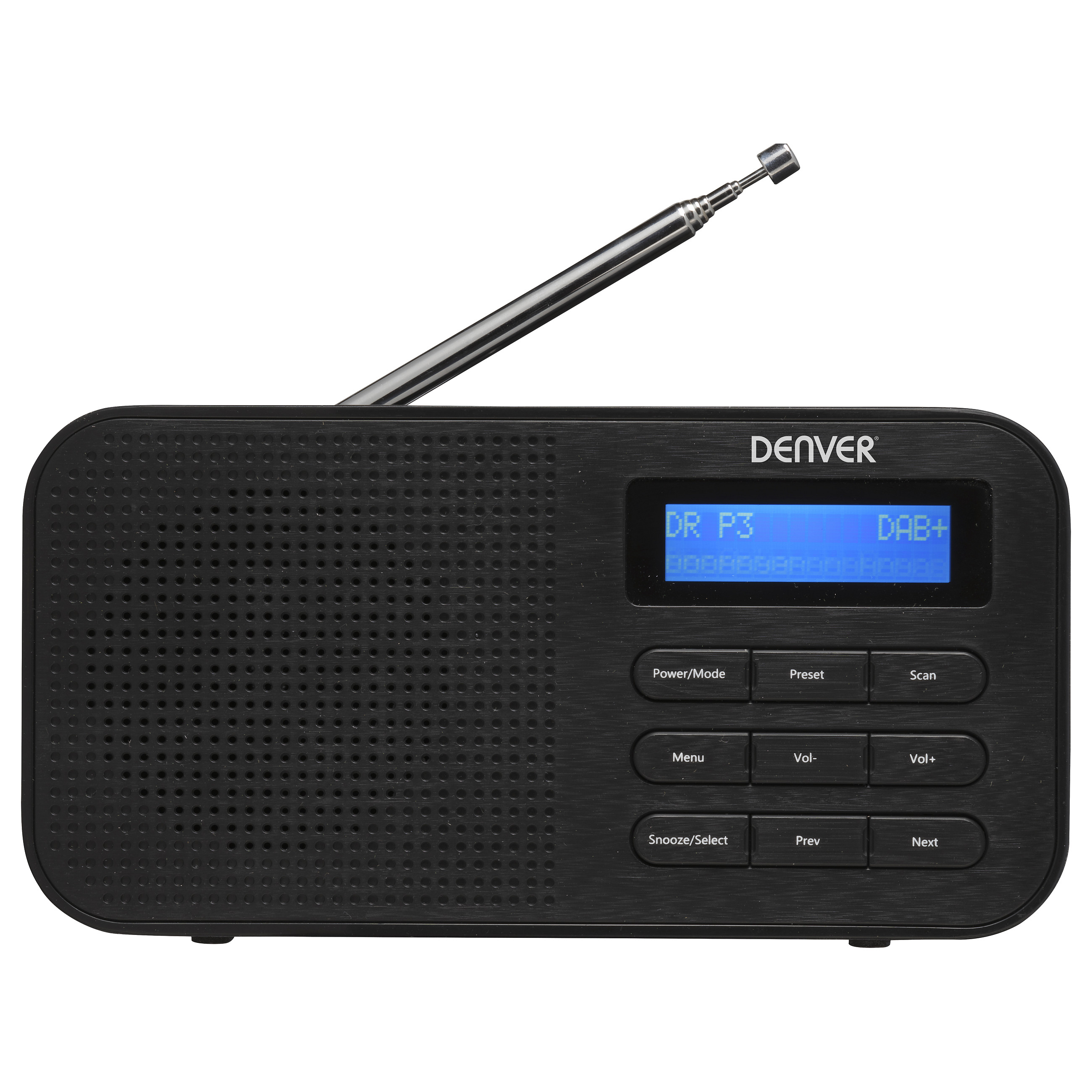 Sistem muzikor Denver MIR-270DW, radio interneti, DAB+, FM, CD, Bluetooth, ekran me ngjyra 2.4", 2 × 10 W RMS, USB, AUX - Dru i errët 8