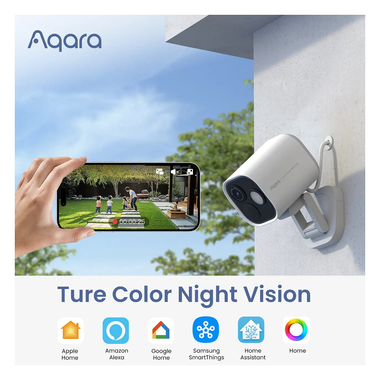 Kamerë Digjitale Aqara / Camera Hub G5 Pro / PoE - Gri thumbnail 3