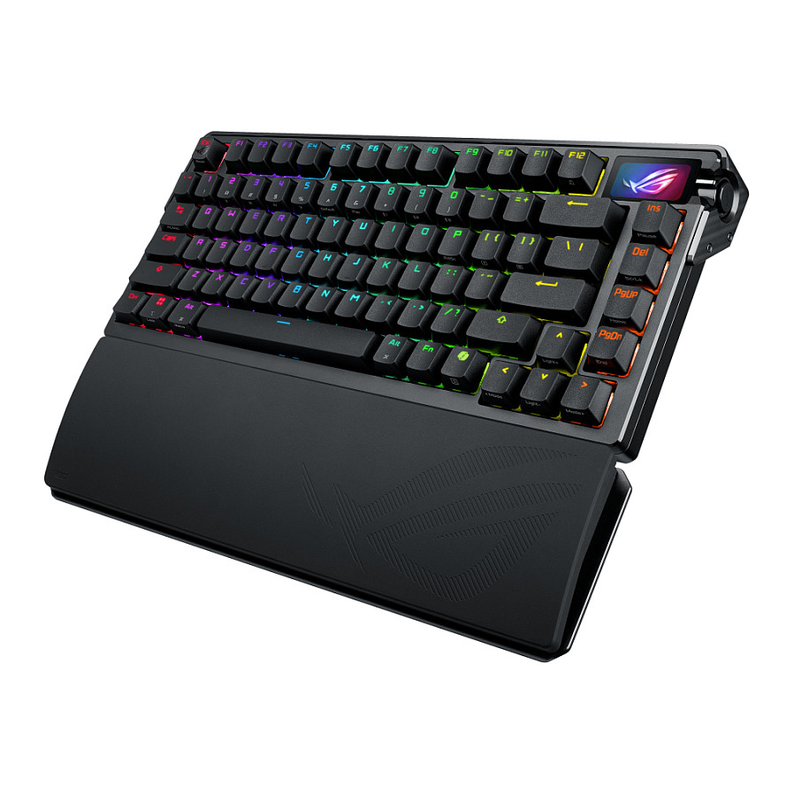 Tastierë Gaming ASUS ROG Azoth Extreme / Mekanike / Hot-Swap / OLED / Wired&Wireless / USB-C + Bluetooth + RF 2.4GHz / QWERTZ Francez – Zezë 9
