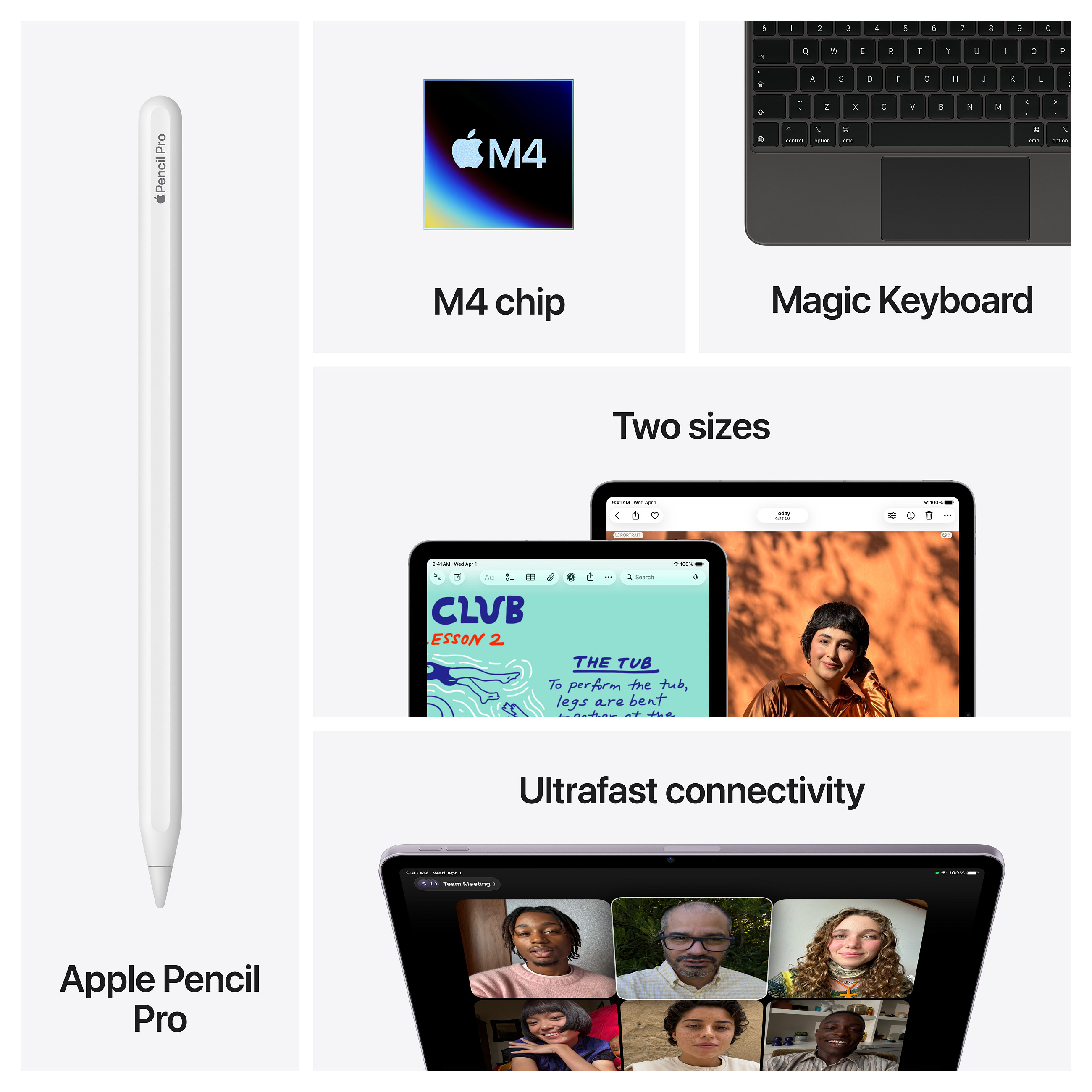 Apple iPad Air M4 / 11" / Wi-Fi / 512GB – Purple 7
