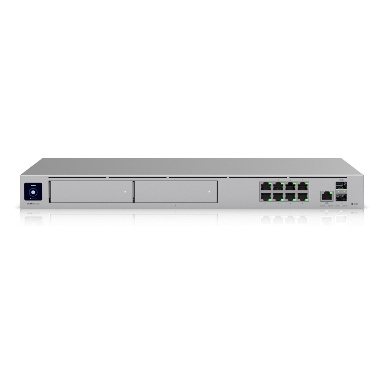 Ubiquiti UniFi Dream Machine Pro Max UDM-Pro-Max – 10G Cloud Gateway, 2.5GbE WAN, IDS/IPS 5Gbps, Firewall, VPN, UniFi Controller, NVR, 1U Rackmount