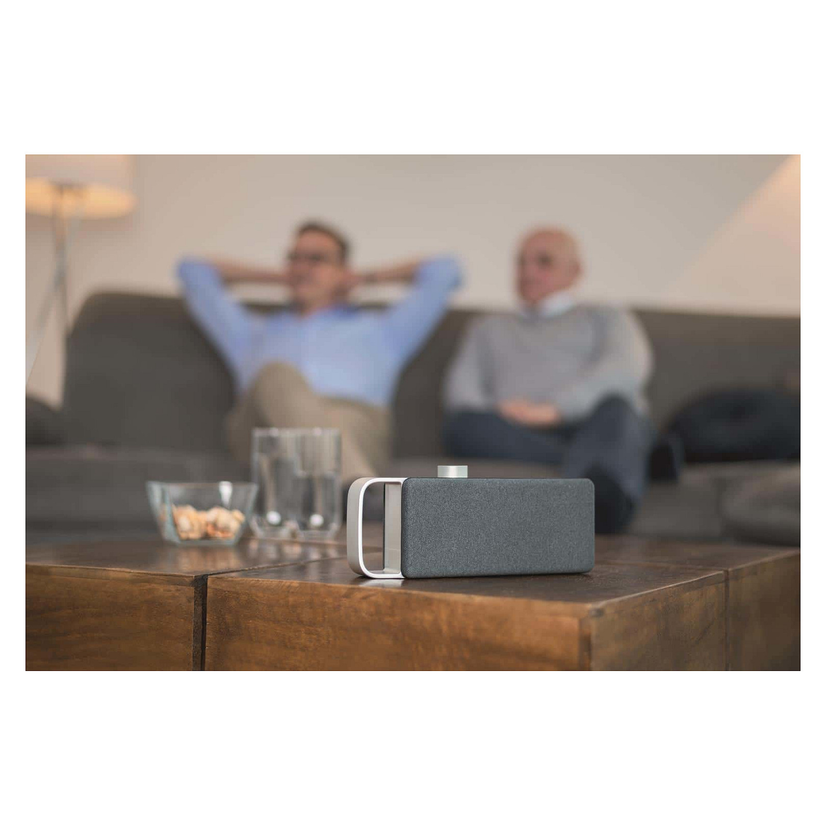 Altoparlant Portativ FALLER OSKAR, 4 W, USB Type-C – Zezë, Argjend 6