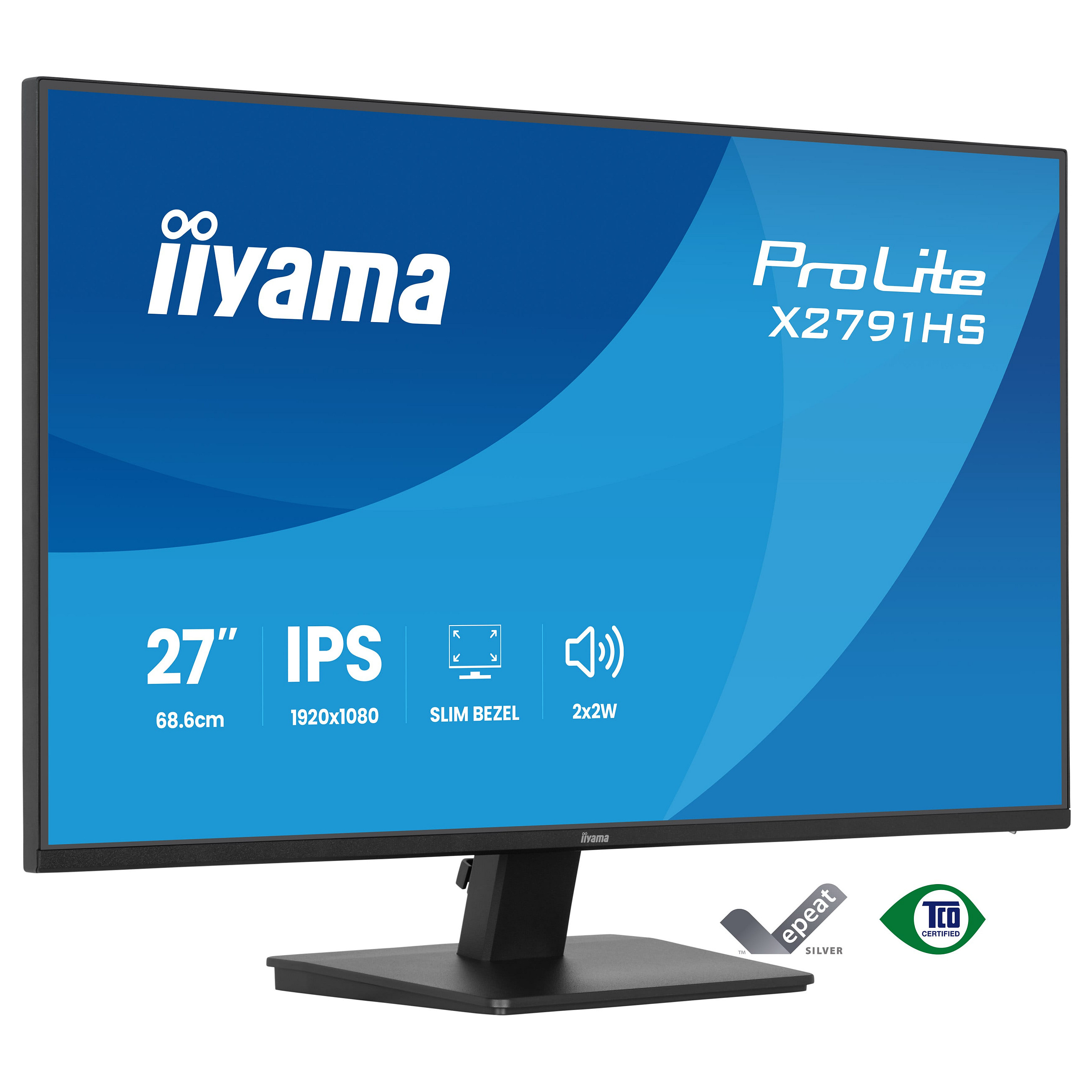 Monitor IIYAMA X2791HS-B1 / 27"/ Full HD IPS LED / 120Hz / 1ms / HDMI+DP - Zezë