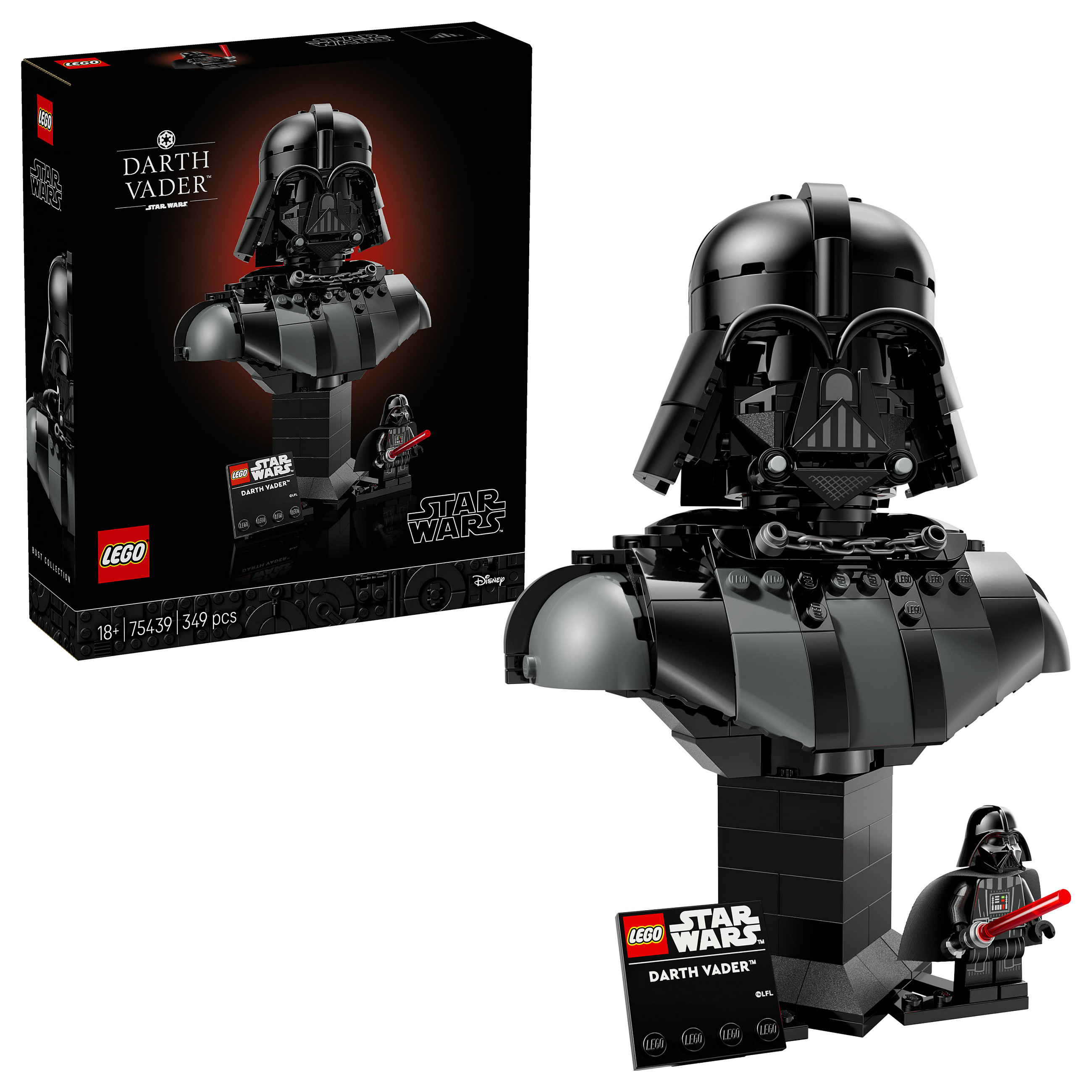 LEGO Star Wars Darth Vader Bust 75439 thumbnail 5