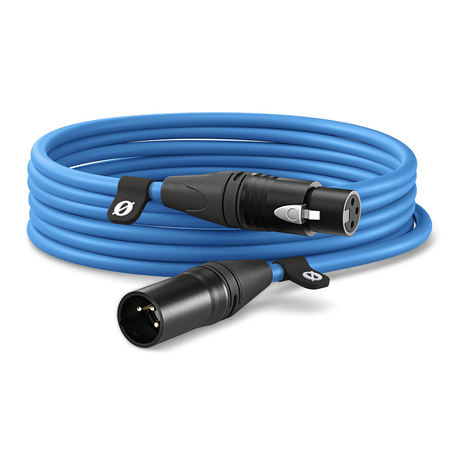 Kabllo RØDE XLR6M-B, XLR Mashkull në XLR Femër, 6 m - Blu