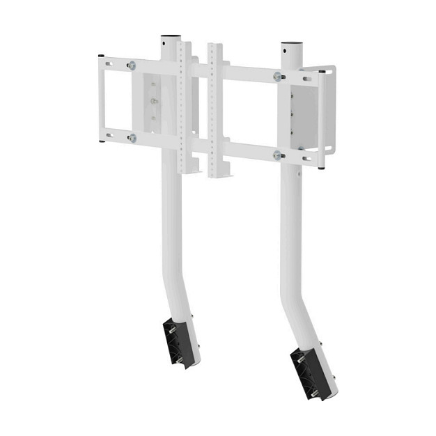 Mbajtëse për Monitor OPLITE S8 On Top Monitor Mount / 1 Monitor / deri 34" / deri 20kg / VESA 75x75–400x200 / Lartësi e Rregullueshme - Bardhë 8