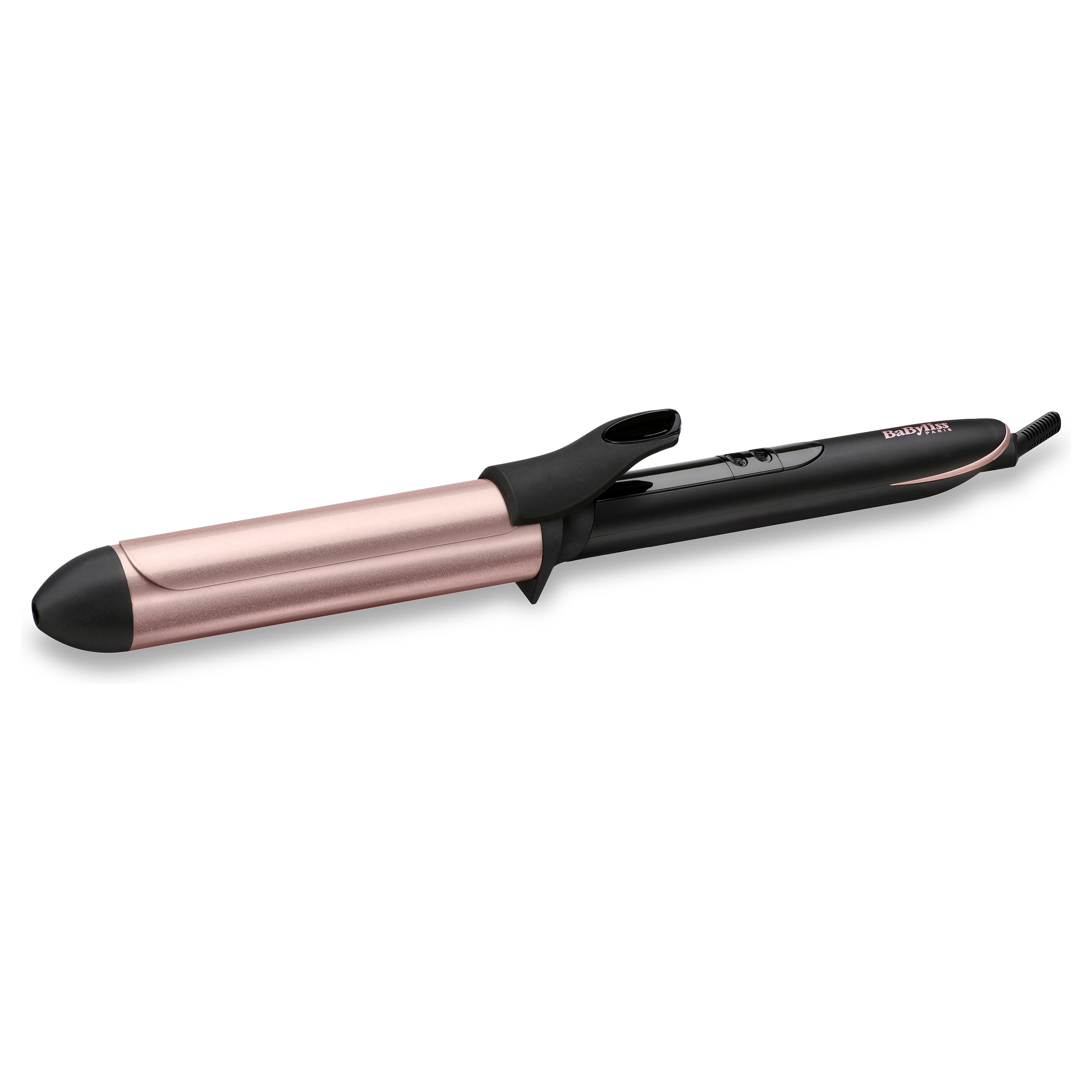 Stiluese për flokë për kaçurrela BaByliss 32mm Curling Tong / Ceramic / 160-210°C / 6 Temperatura / 45s – Zezë/Rozë