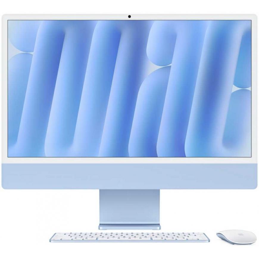 Apple iMac M4 24", 8 CPU, 8 GPU, 16GB, 256GB - Blue