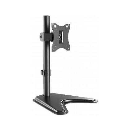 Mbajtëse për Monitor Manhattan 462037 / 1 Monitor / 17–27" / deri 7kg / VESA 75x75 & 100x100 / Lartësi e Rregullueshme - Zezë 2