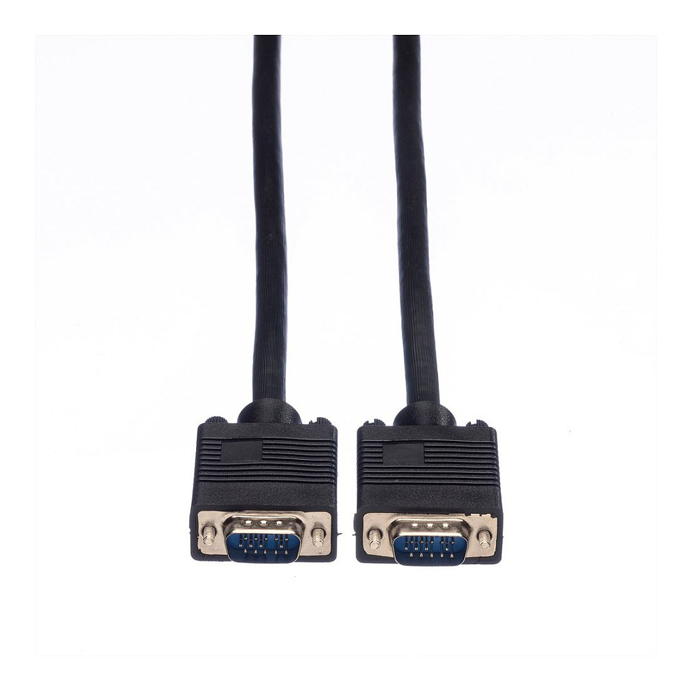 Kabllo VGA VALUE / VGA (D-Sub) / HD-15 / 6m - Zezë thumbnail 3