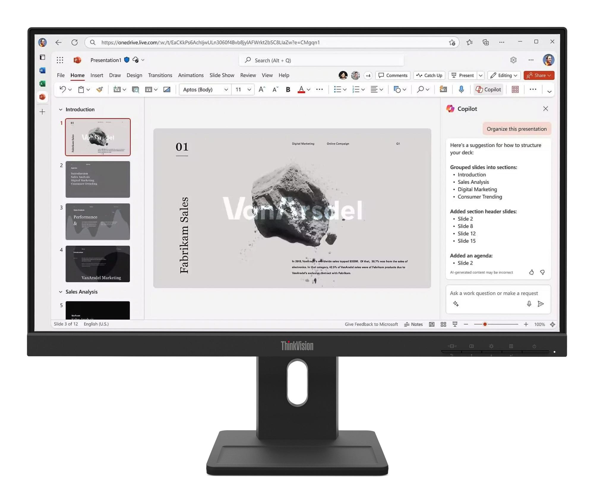 Monitor Lenovo L24-4C / 23.8"/ Full HD IPS AG / 144Hz / 1ms / HDMI+VGA - Cloud Grey 8