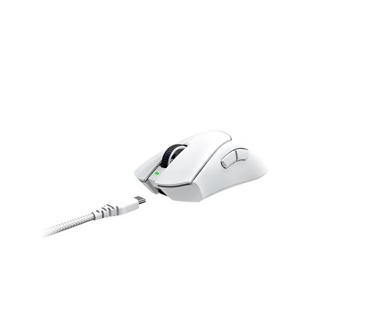 Maus Gaming Razer DeathAdder V3 Pro - Bardhë thumbnail 2