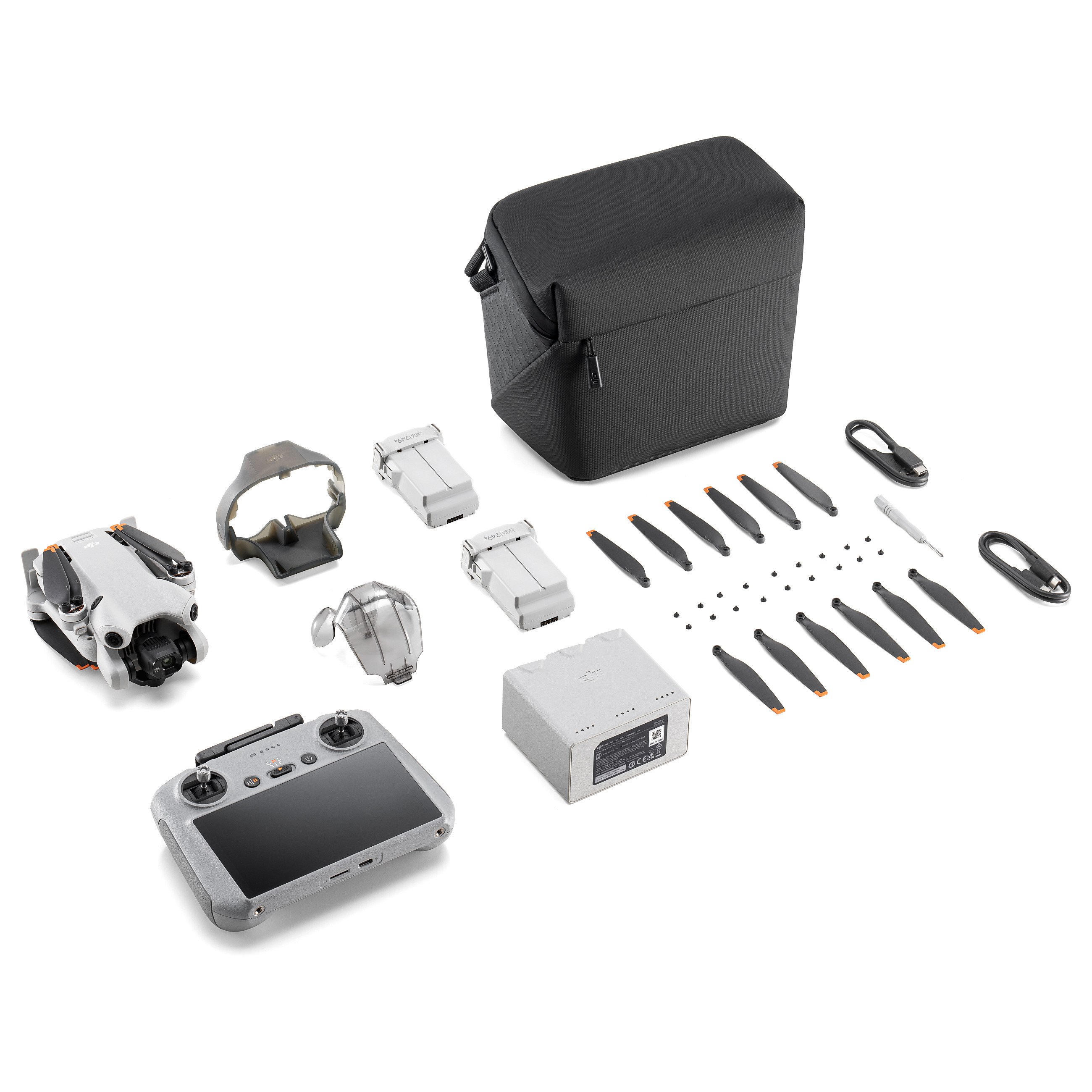 DJI Mini 4 Pro Fly More Combo (DJI RC 2) – Dron me Kamerë 4K, 48MP, Sensor 1/1.3", 3 Bateri – Gri 2