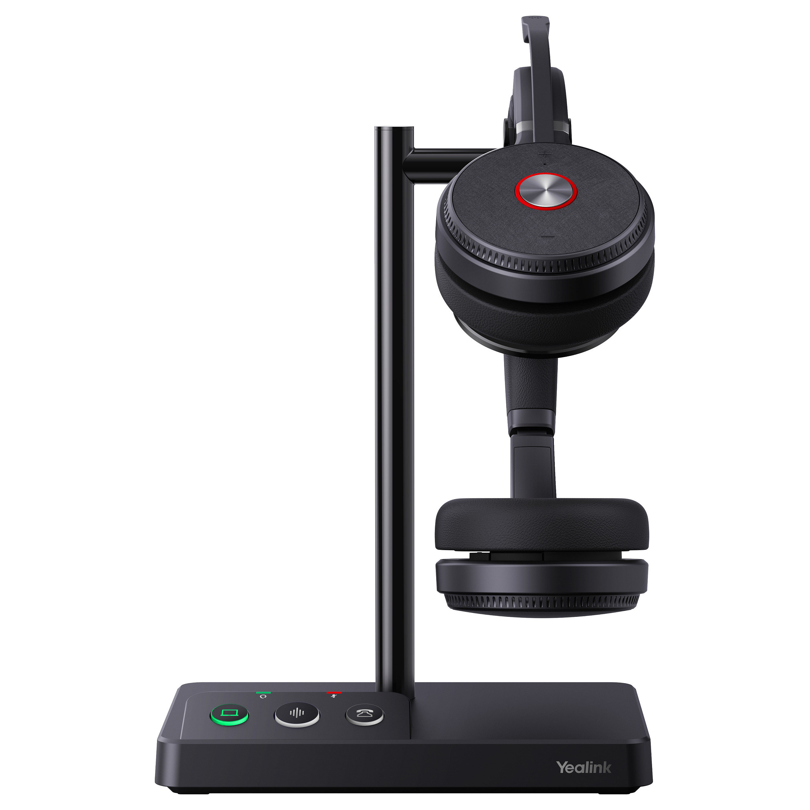 Kufje pa kabllo Yealink WH62 Dual UC / DECT / Stereo / 28mm / 160m / 14 orë / Mikrofon me reduktim të zhurmës - Zezë 5